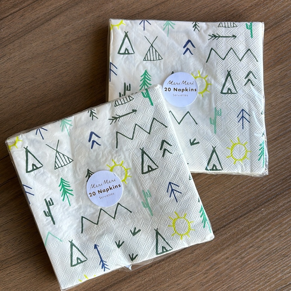Meri Meri “Let’s Explore” Napkins